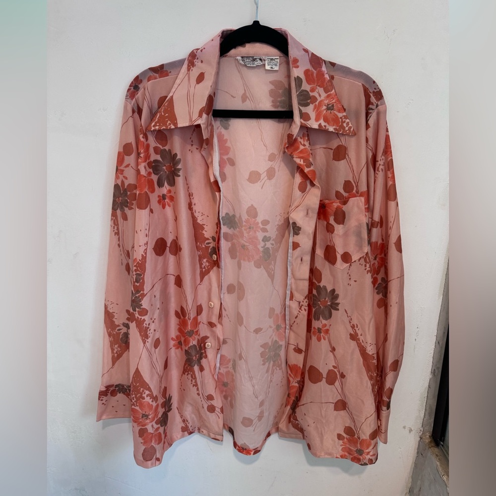 Printed Button Up - image 1